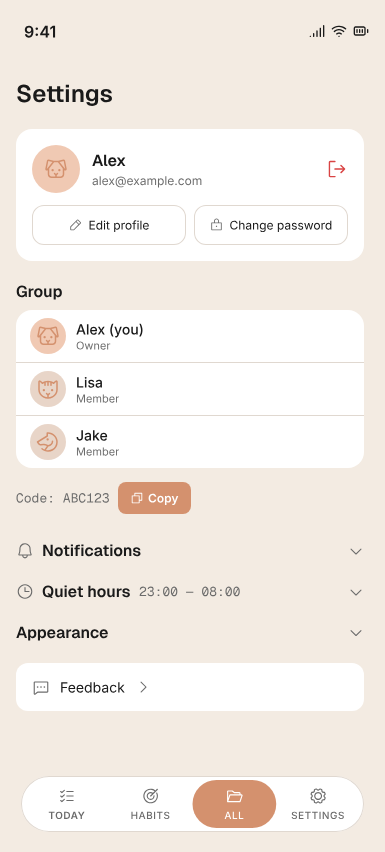 Nudge — shared